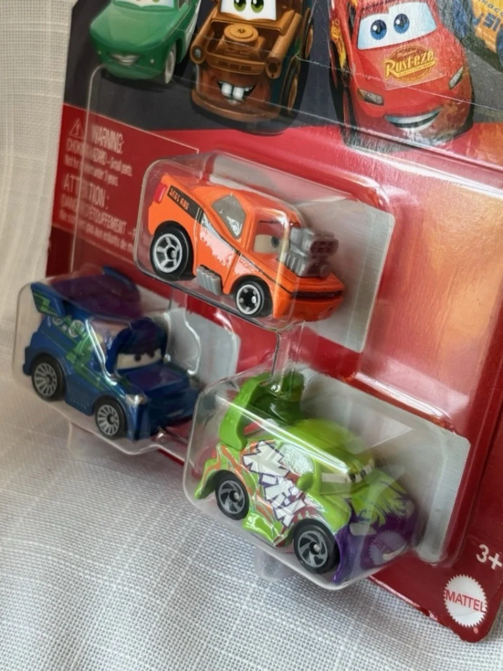 Disney Pixar Cars Mini Racers - 3 pack - Trouble Makers: DJ, Snot Rod & Wingo